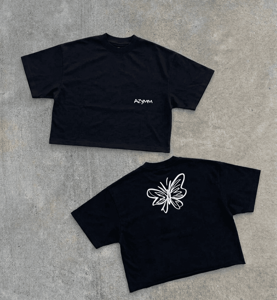 Vintage t-shirt on floor